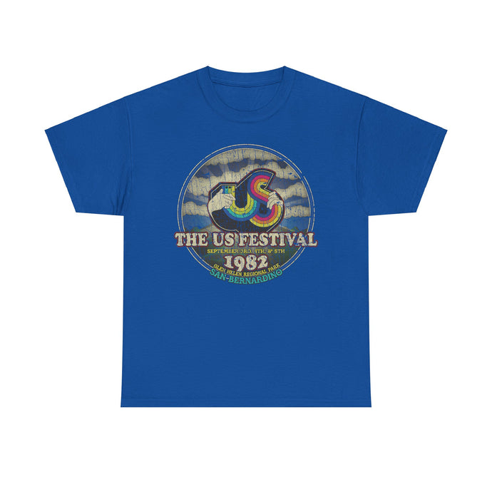 US Festival 1982 Glen Helen Music Technology Concert Festival T-shirt