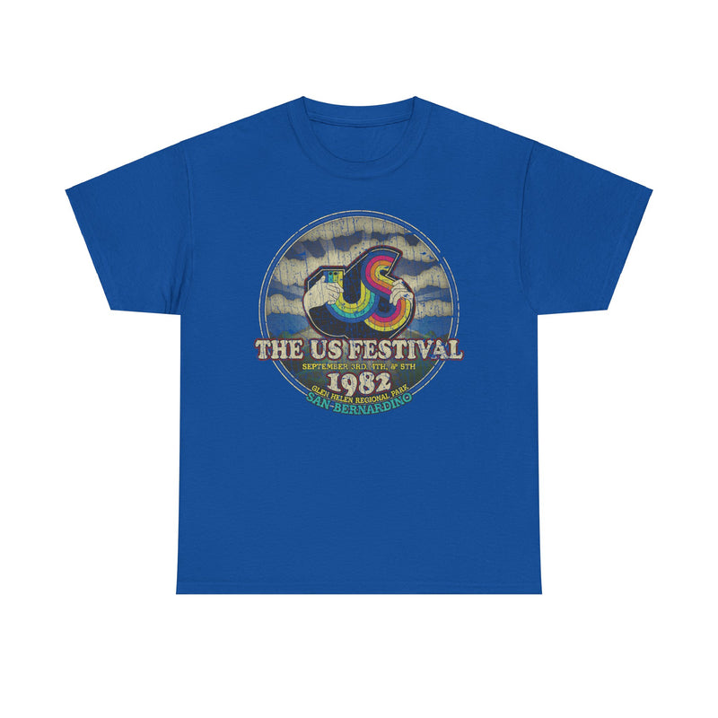 Load image into Gallery viewer, US Festival 1982 Glen Helen Music Technology Concert Festival T-shirt
