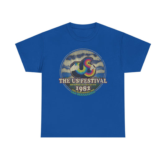 US Festival 1982 Glen Helen Music Technology Concert Festival T-shirt