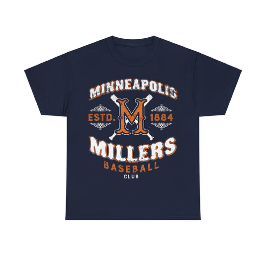 Minneapolis Millers 1884 Baseball Team Nostalgic T-shirt