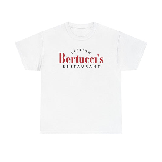 Bertucci's Italian Restaurant T-Shirt - Defunct Chain Logo Tee