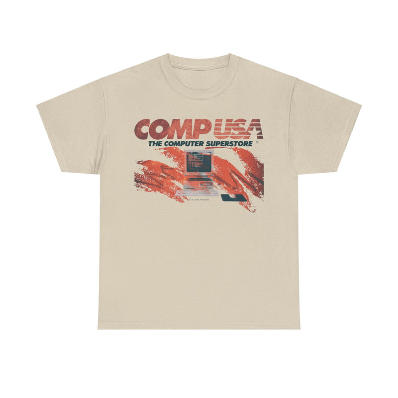 Load image into Gallery viewer, CompUSA Computer Electronics Superstore Nostalgic Tribute T-shirt
