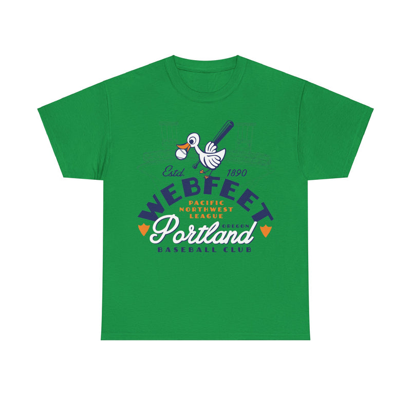 Load image into Gallery viewer, Portland Webfeet Est 1890 Oregon Baseball T-shirt
