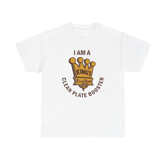 King's Food Host T-Shirt - Restaurant Industry Defunct Logo Tee