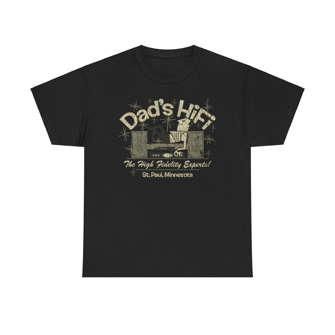 Dads HiFi Minnesota Retail Electronics Store T-shirt