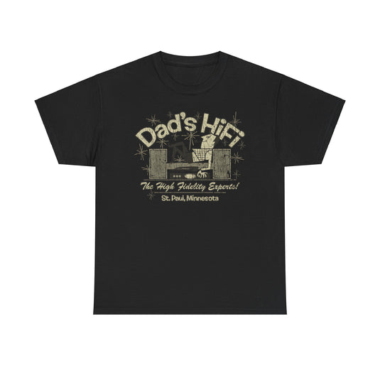 Dads HiFi Minnesota Retail Electronics Store T-shirt