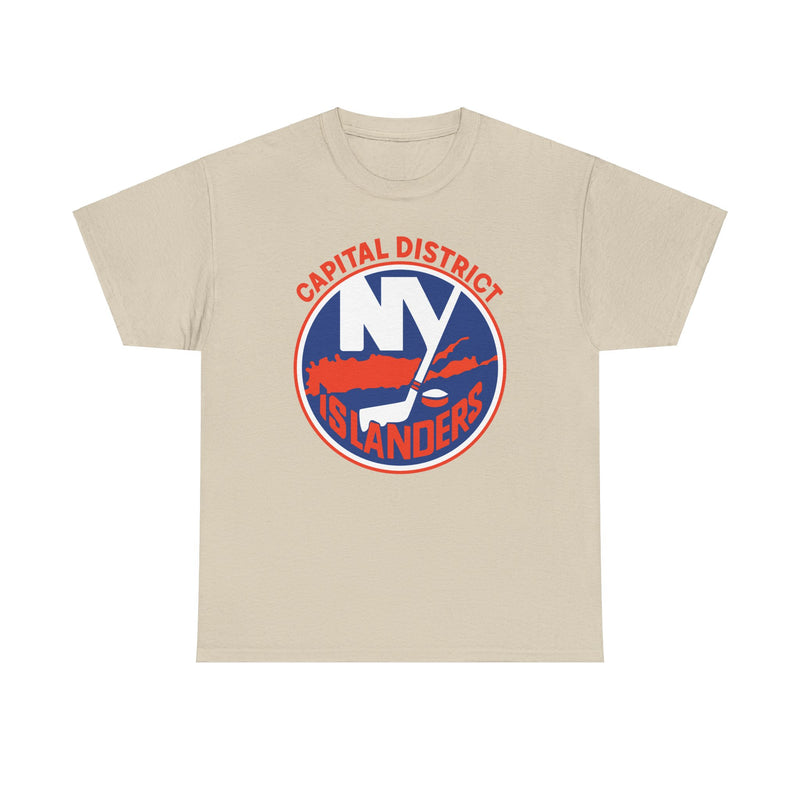 Load image into Gallery viewer, Capital District Islanders New York American Hockey League &#39;90-93 T-shirt
