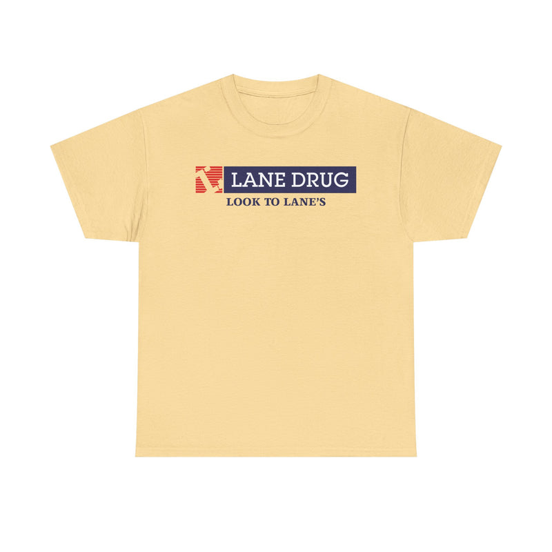 Load image into Gallery viewer, Lane Drug T-Shirt - Pharmacy Chain Logo Tee - Drugstore
