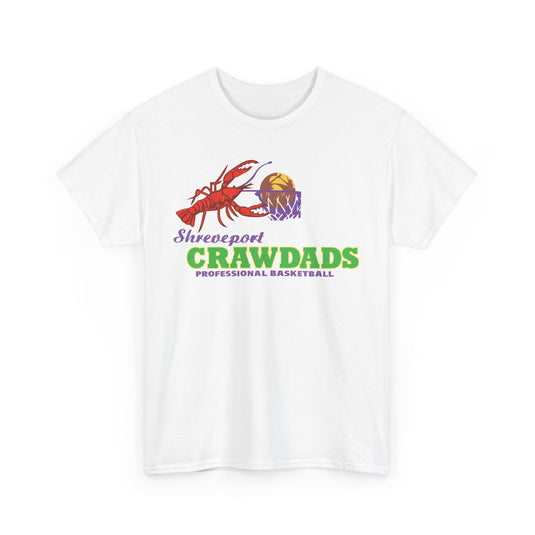 Shreveport Louisiana Crawdads Basketball 1994-1995 T-shirt