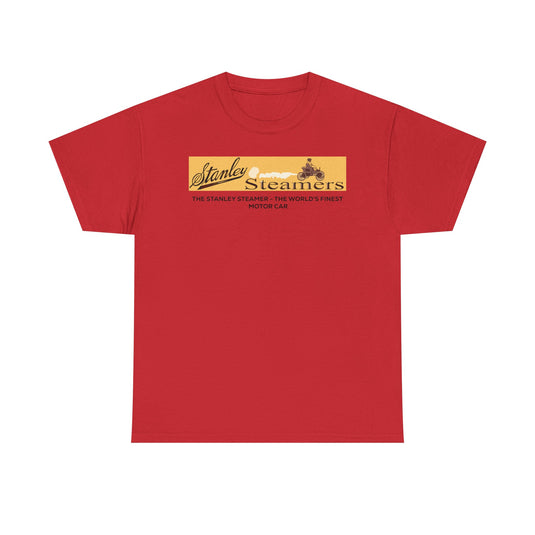 Stanley Steamers The World's Finest Motor Car Vintage Logo T-shirt