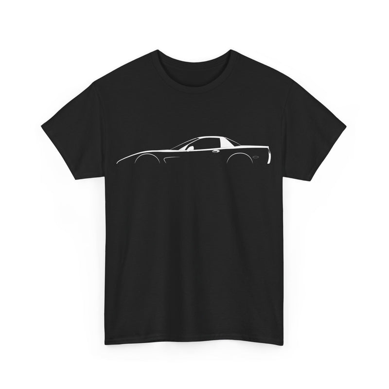 Load image into Gallery viewer, Chevrolet Corvette C5 Silhouette Car T-shirt
