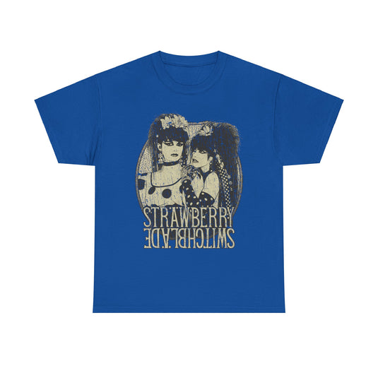 Strawberry Switchblade 1981 Jill Bryson Rose McDowal Scotland Pop Band T-shirt