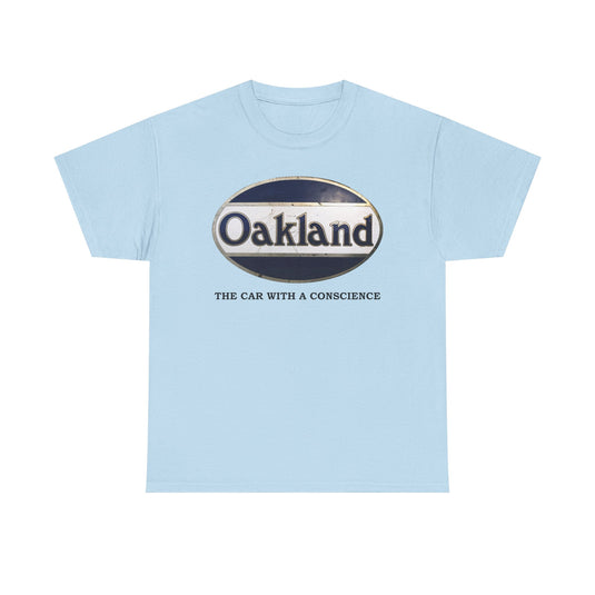 Oakland The Car With A Conscience Pontiac Predecessor T-shirt