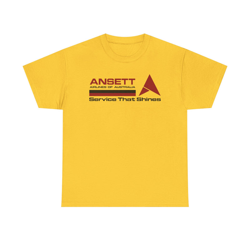 Load image into Gallery viewer, Ansett Airlines of Australia Red Triangle Service That Shines T-shirt
