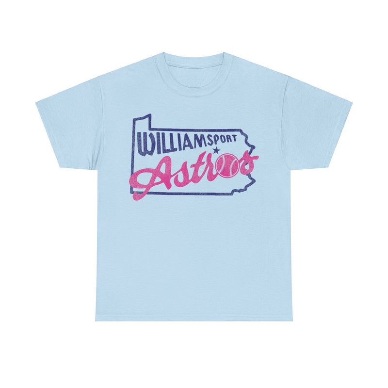 Load image into Gallery viewer, Williamsport Astros Nostalgic Retro Baseball Team T-shirt
