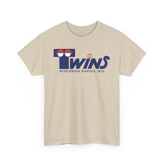 Wisconsin Rapids Twins Baseball 1964-1983 Midwest League T-shirt