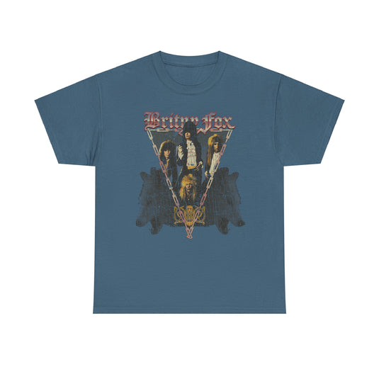 Rock Revolution Britny Fox 1989 Rock Band T-shirt