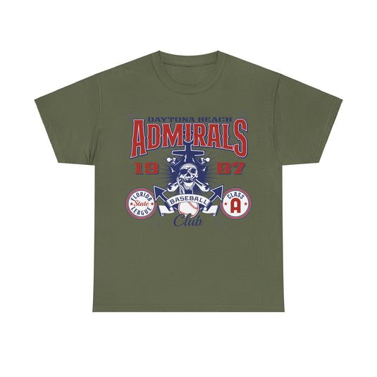 Daytona Beach Admirals Florida Baseball Team T-shirt