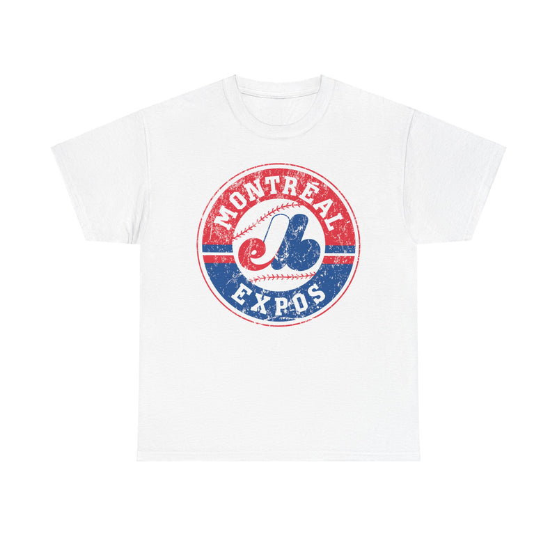 Load image into Gallery viewer, Montreal Expos Round Logo Baseball T-shirt
