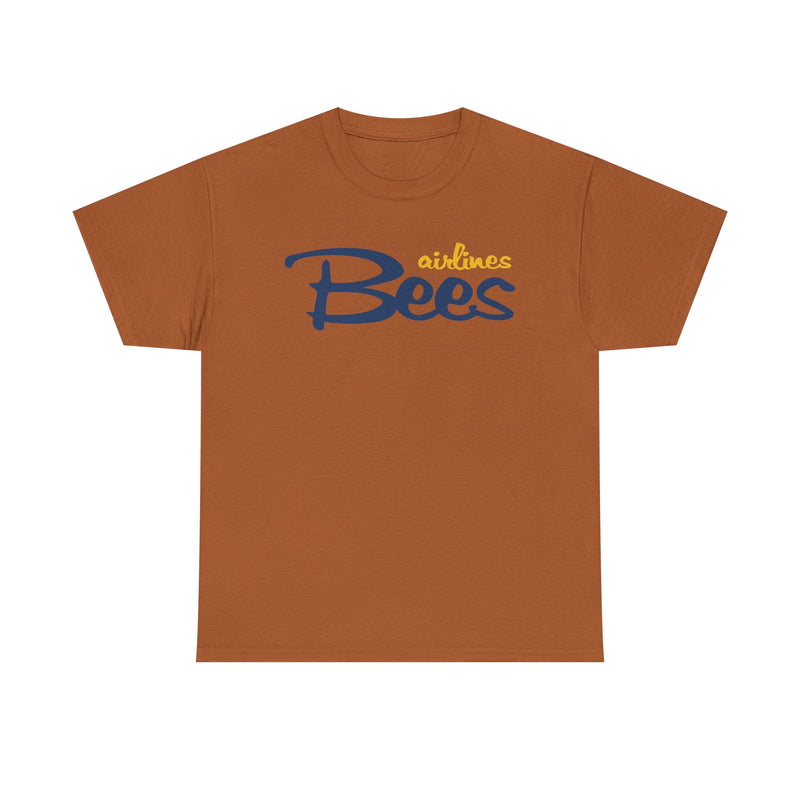 Load image into Gallery viewer, Bees Airlines Casual Script Logo Tee - UK Carrier Tribute
