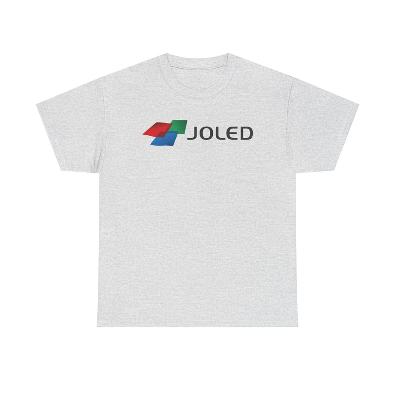 Load image into Gallery viewer, JOLED T-Shirt - OLED Display Industry Bankrupt Logo Tee
