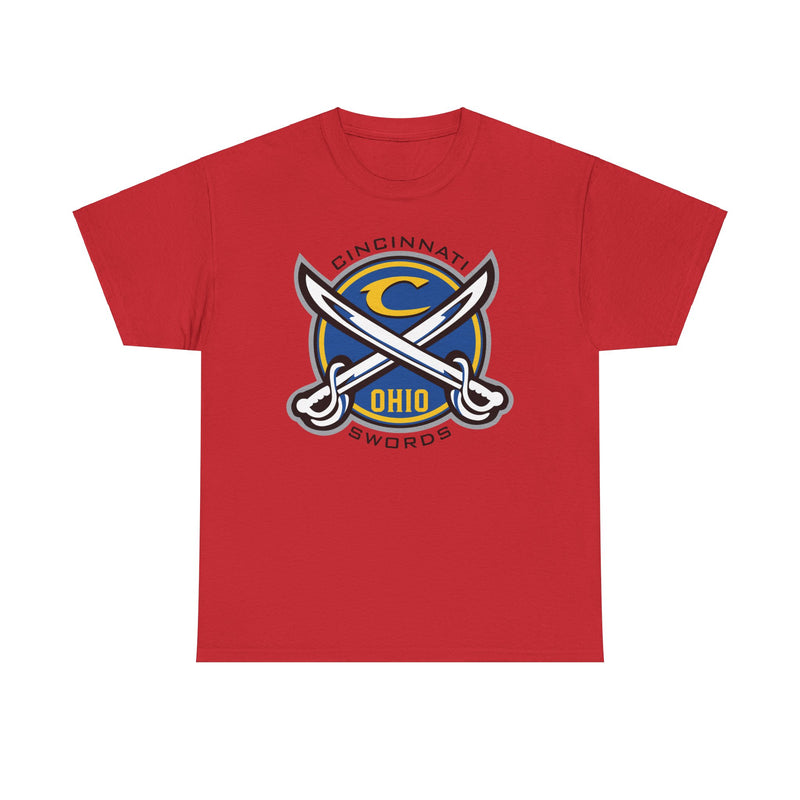 Load image into Gallery viewer, Cincinnati Swords Ohio American Hockey League &#39;71-74 T-shirt
