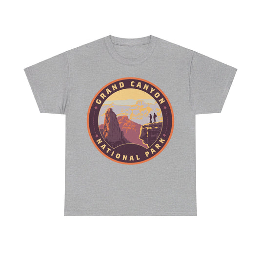 Grand Canyon National Park Arizona Round Logo T-shirt