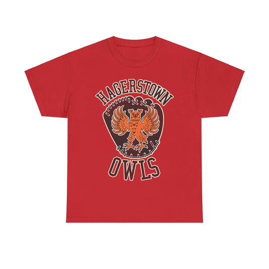 Hagerstown Owls Maryland Baseball Team T-shirt