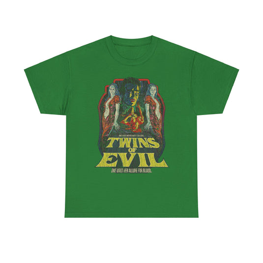 Twins of Evil 1971 Vampire Horror Movie T-shirt