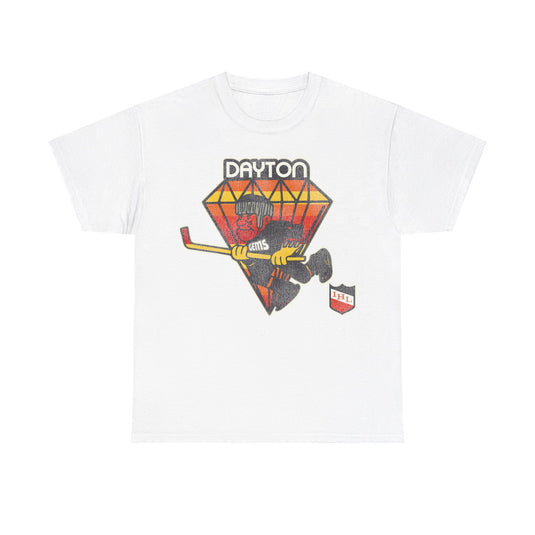 Dayton Gems Ohio IHL Hockey Team T-shirt