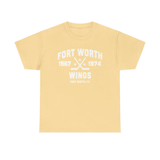 Fort Worth Wings Texas Central Hockey League 1967-1974 T-shirt