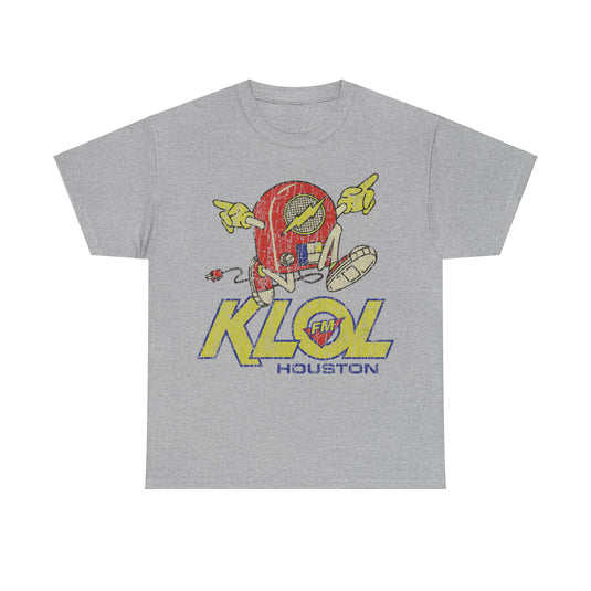 KLOL FM Houston 1970 Radio Station Nostalgic T-shirt