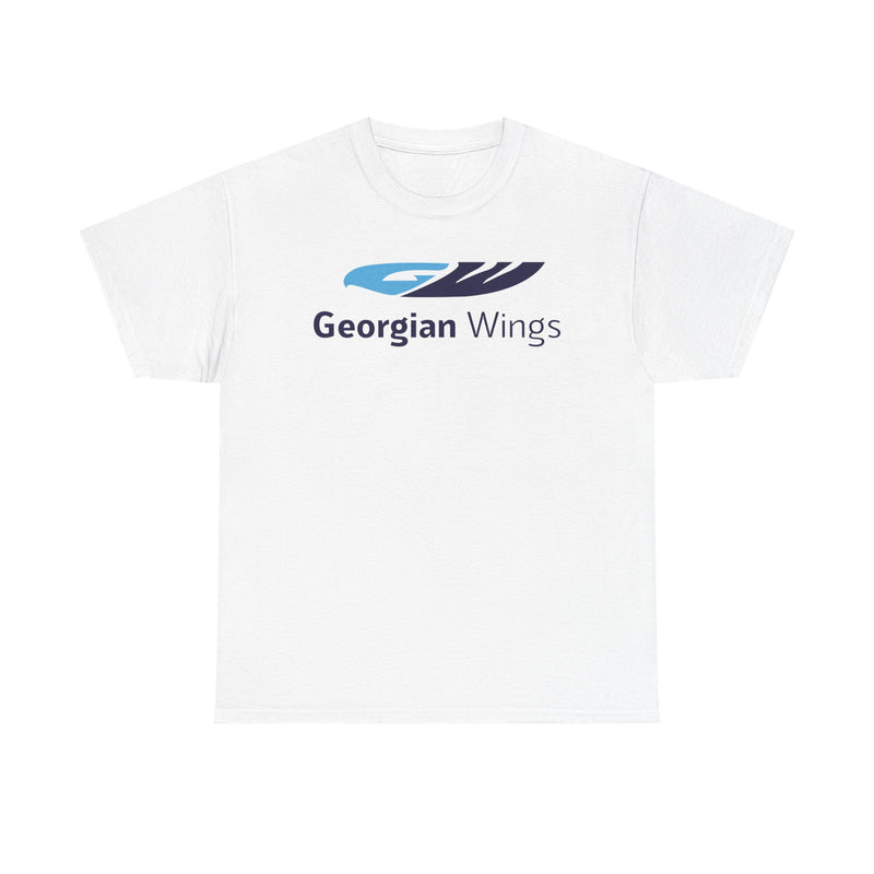 Load image into Gallery viewer, Georgian Wings Airlines Retro Logo T-Shirt Rare Aviation
