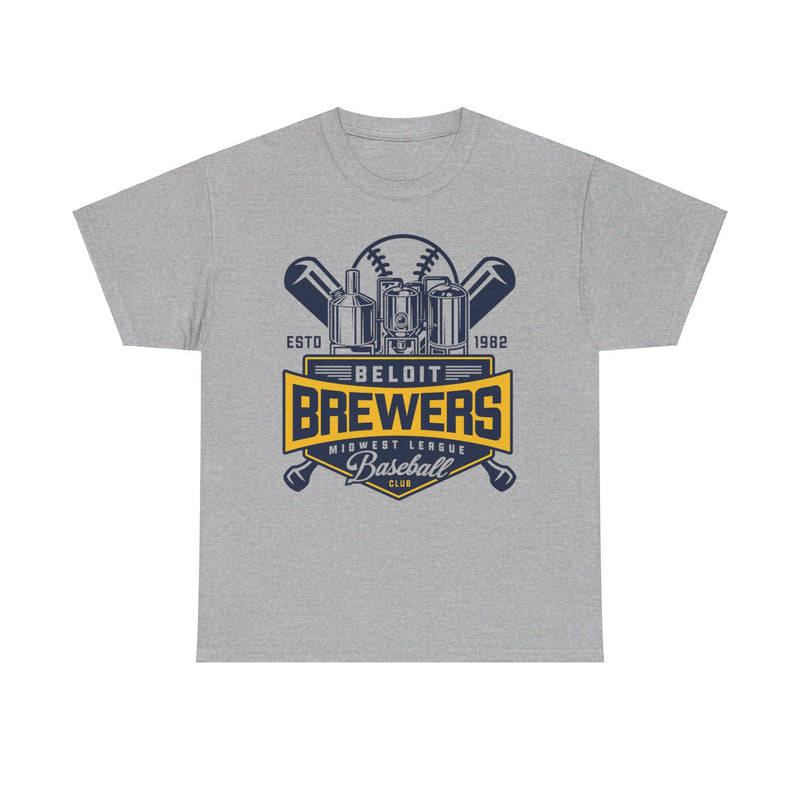 Load image into Gallery viewer, Beloit Brewers Wisconsin Baseball Team T-shirt
