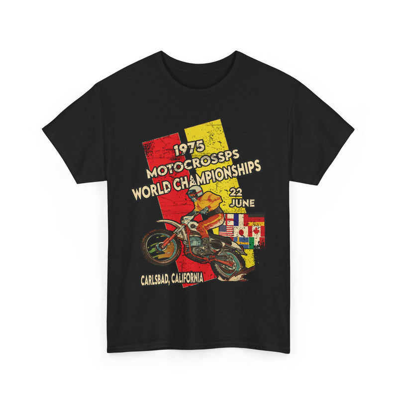 Load image into Gallery viewer, Motocross  World Championships 1975 California T-shirt
