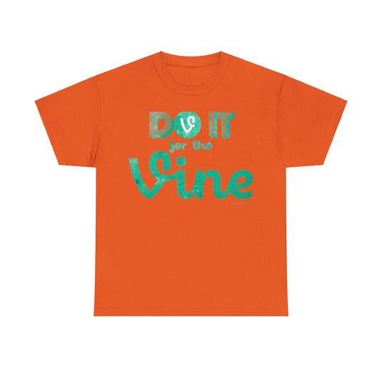 Do It For The Vine Nostalgic Retro Throwback Logo T-shirt