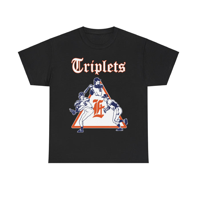 Evansville Triplets Indiana Baseball Team T-shirt