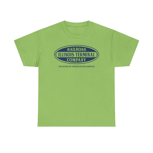 Illinois Terminal Personalized Service Railroad Logo Train T-Shirt