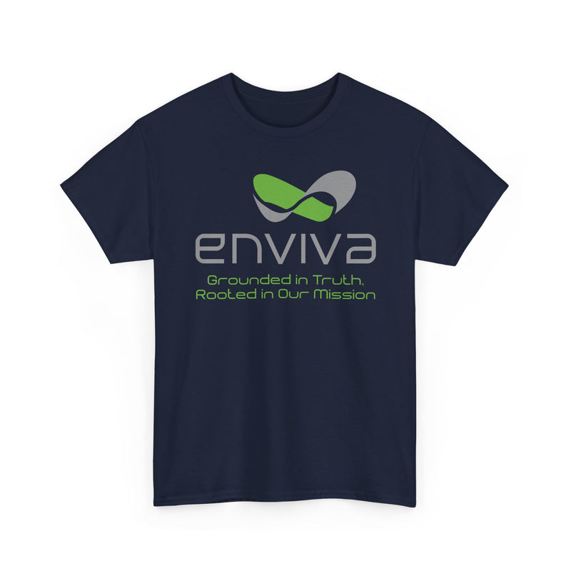 Load image into Gallery viewer, Enviva T-Shirt Defunct Biomass Company Grounded In Truth Rooted In Our Mission Tee
