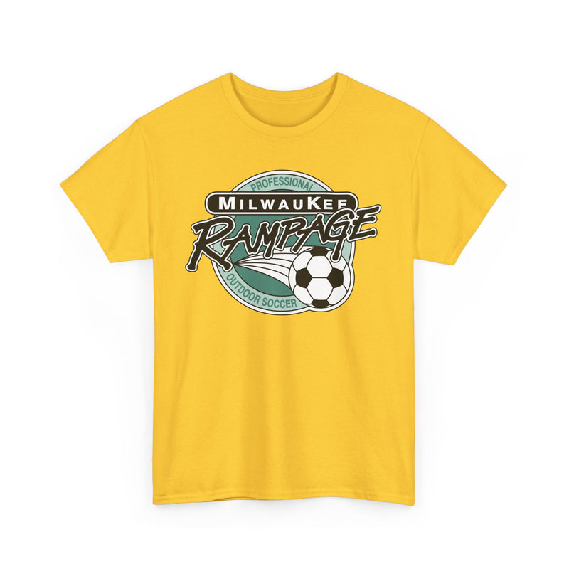 Load image into Gallery viewer, Milwaukee Rampage Wisconsin Soccer 1993-2002 T-shirt
