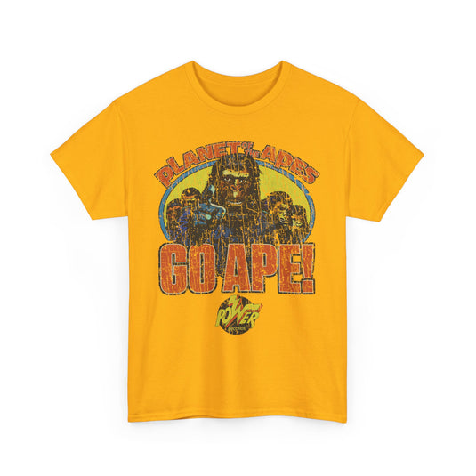 Planet of the Apes Go Ape Power Records Nostalgic T-shirt
