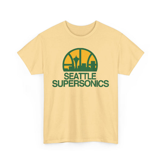 Seattle Supersonics Nostalgic Retro Basketball T-shirt