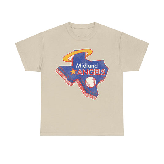 Midland Angels Texas Nostalgic Retro Baseball Team T-shirt