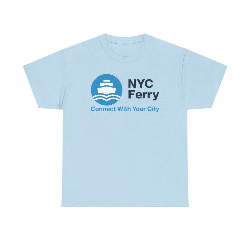 Load image into Gallery viewer, NYC Ferry Defunct Transportation Service T-Shirt Connect With Your City Boat Tee
