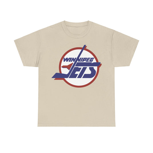 Winnipeg Jets Logo Hockey Team T-shirt