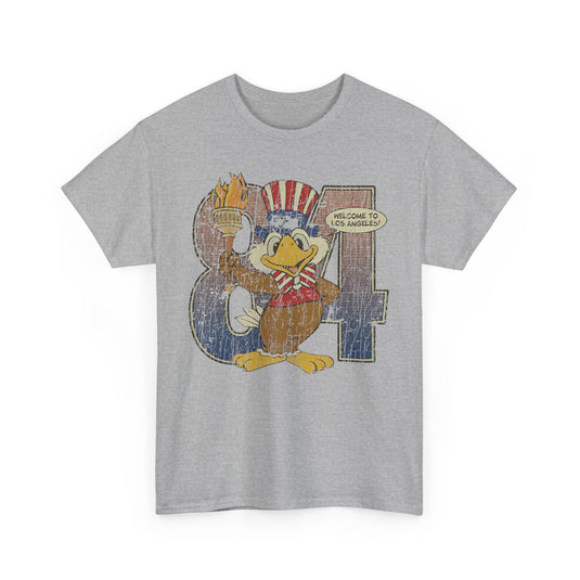 Sam The Eagle 1984 Summer Olympics Mascot California T-shirt