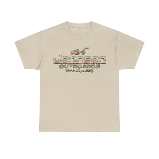 Johnson Outboards 1903 Distressed Print T-shirt