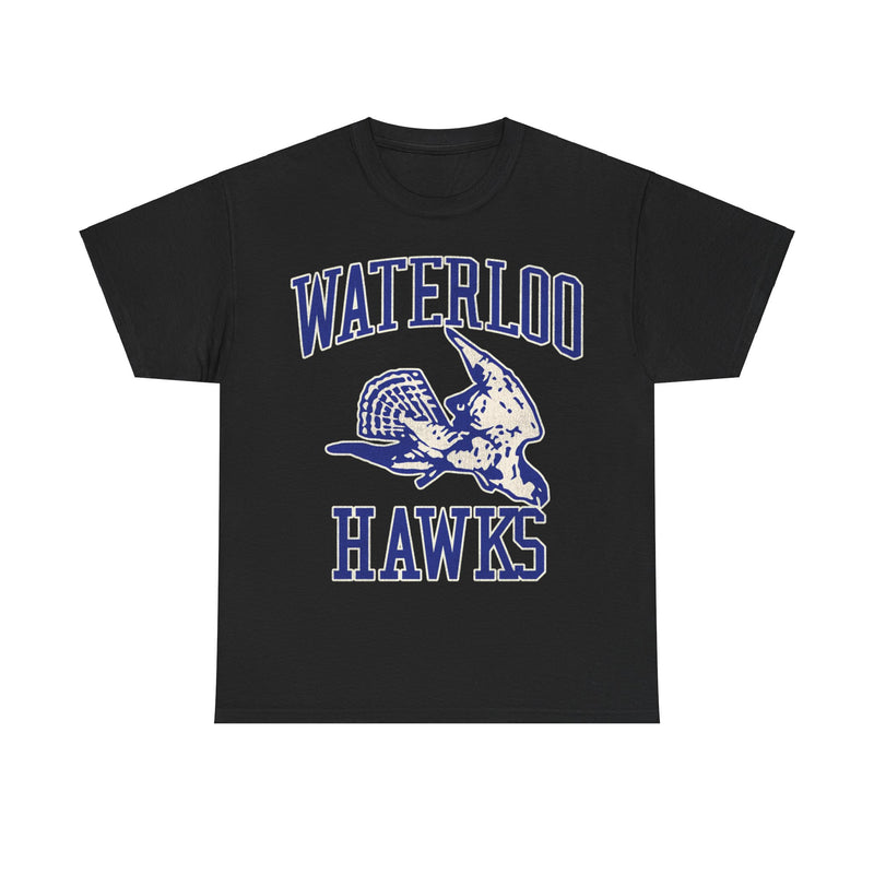 Load image into Gallery viewer, Waterloo Hawks Basketball Nostalgic Retro T-shirt
