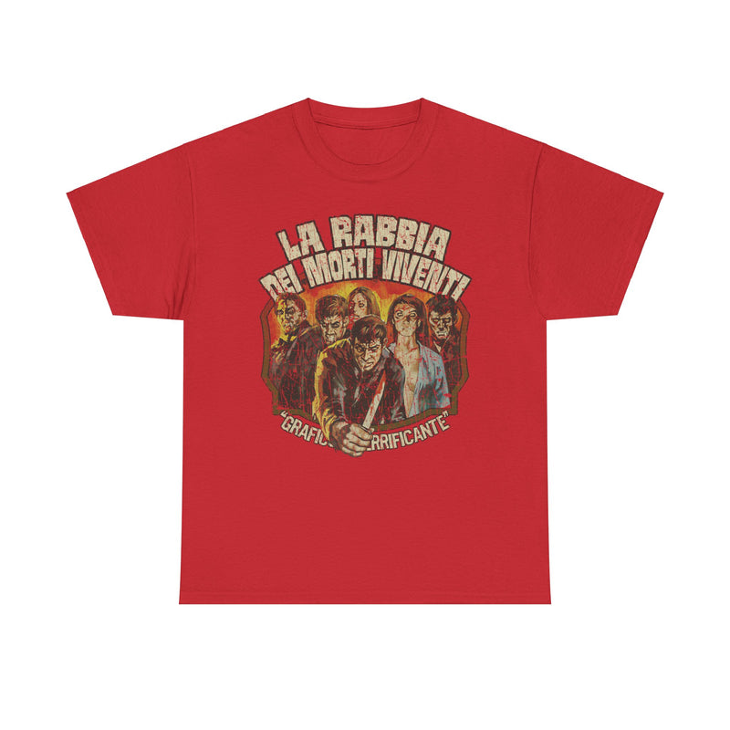 Load image into Gallery viewer, La Rabbia Dei Morti Viventi Horror Movie T-shirt
