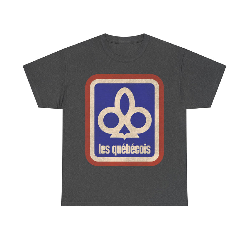 Load image into Gallery viewer, Les Quebecois De Montreal Lacrosse Team Nostalgic T-shirt
